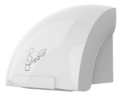Secador De Mano Blanco Con Sensor Inteligente 1800w