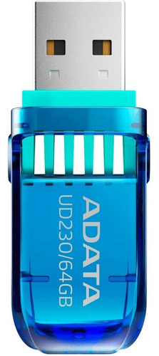 Memoria USB Adata UD230 64GB 2.0 azul