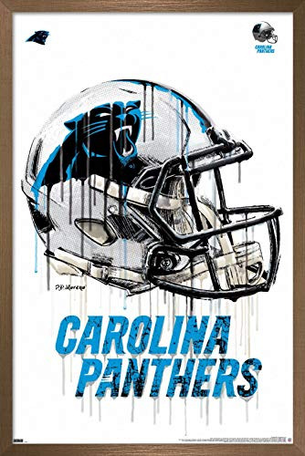 Trends International Nfl Carolina Panthers - Drip Helmet 20