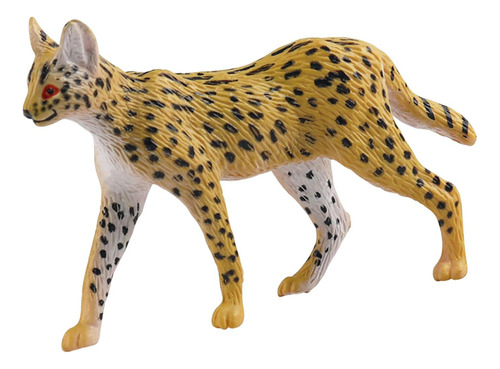 Figura De Gato Africano Realista, Juguetes Educativos Para