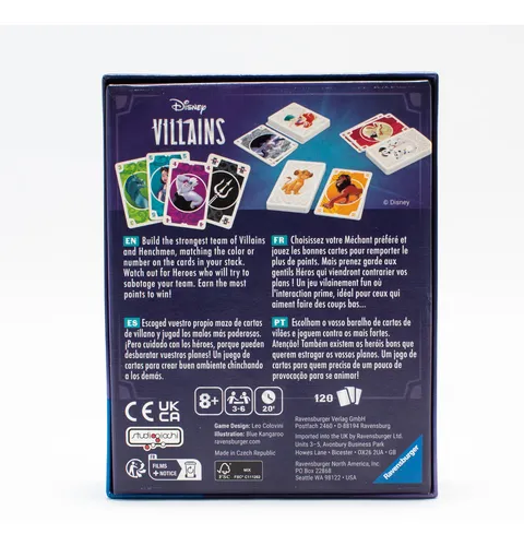 Ravensburger Villanos De Tarjetas Ilustradas De .