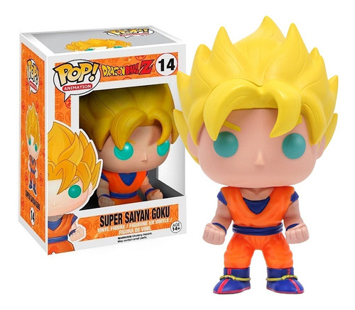 Boneco Funko Pop Animation Dragonball Z Super Saiyan Goku 14