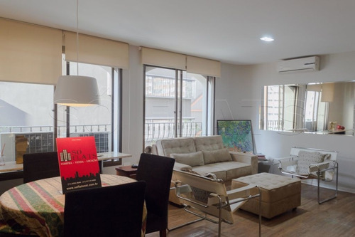 Imagem 1 de 15 de Flat No Jardins 1 Dorm 66m² - Sf25800