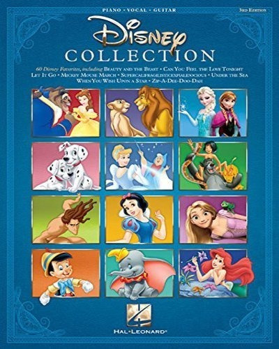 Libro De Canciones The Disney Collection En Ingles 