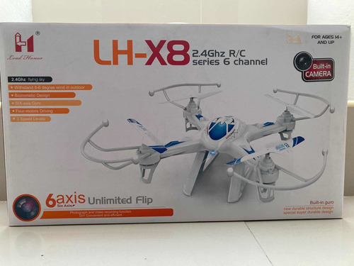 Dron 360 Grados Lh-x8 6 Hélices. Lead Honor