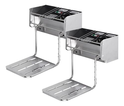 Freidora De Aceite 11l Doble Canasto 5000w