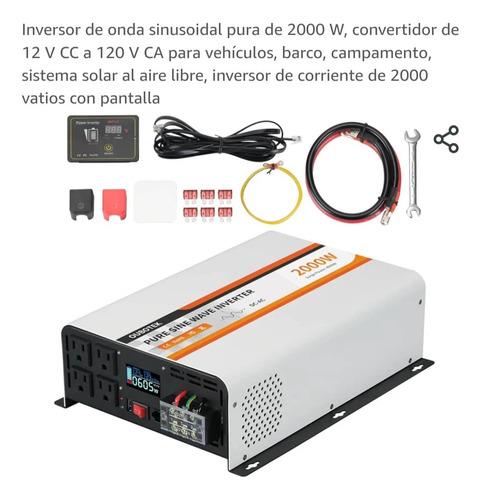 Inversor De 2000w Picó 4000w