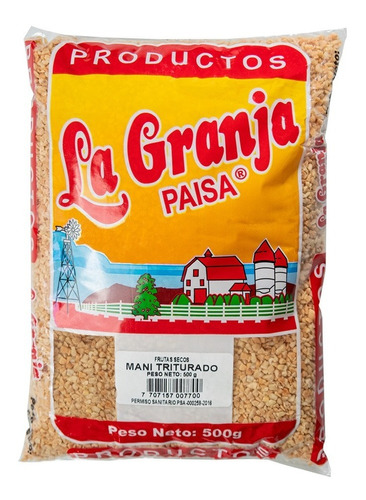 Maní Triturado 500g - Kg a $21