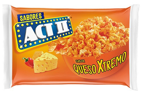 Palomitas Maíz Actii Sabor Queso Extremo 88g Para Microondas Deliciosas