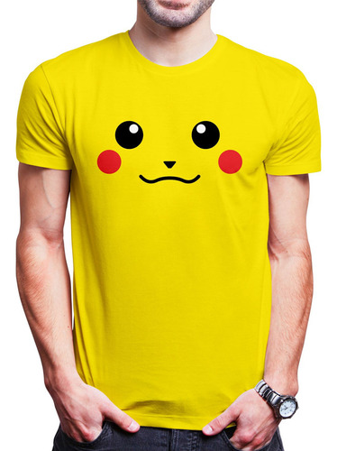 Polo Varon Pikachu (d0628 Boleto.store)