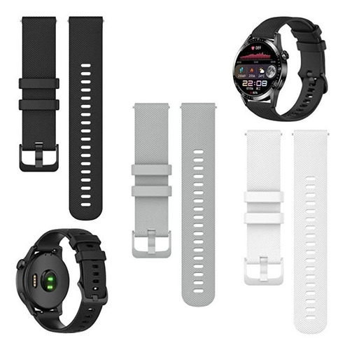 Lyflux - Correa De Silicona Compatible Con Huawei Watch Gt3.