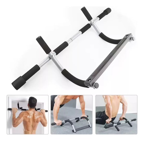 Barra Dominadas Marco Puerta Flexiones Abdominales Veoquiero