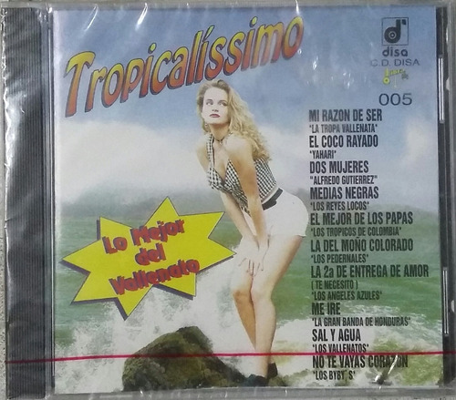 Cd Tropa Vallenato Yahari Reyes Locos Angeles Azules + Nvo