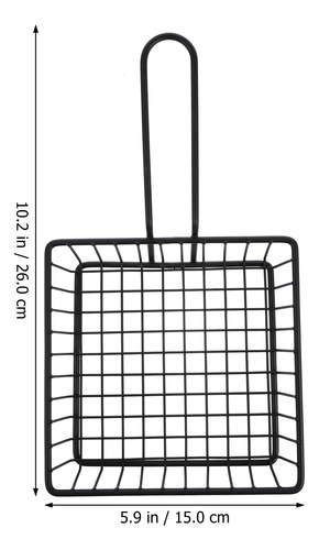 Cesta De Almacenamiento De Patatas Fritas Con Soporte Para A