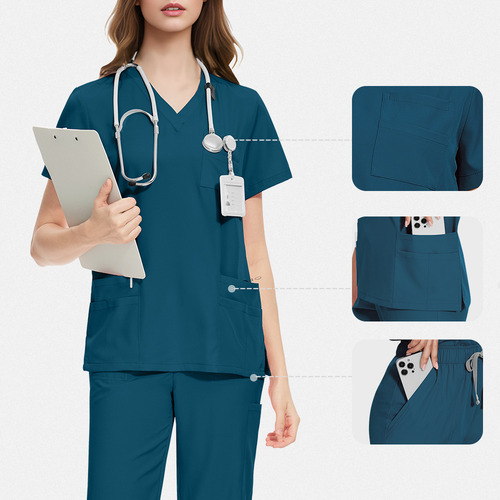 Evelive Pijama Quirúrgica Scrub Jogger Uniforme Antifluid