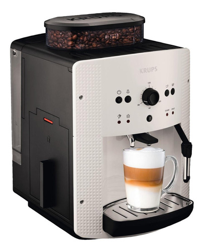 Cafetera Krups Roma EA8105 super automática blanca expreso 110V