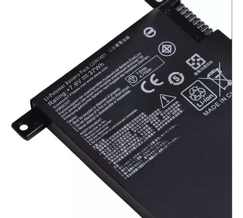 Bateria Para Asus C21n1401 F454l F455l W419l 409l K455l V405