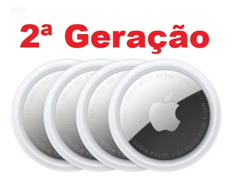 Kit 4 Localizador Apple Airtag 2026 Geração 2 Original