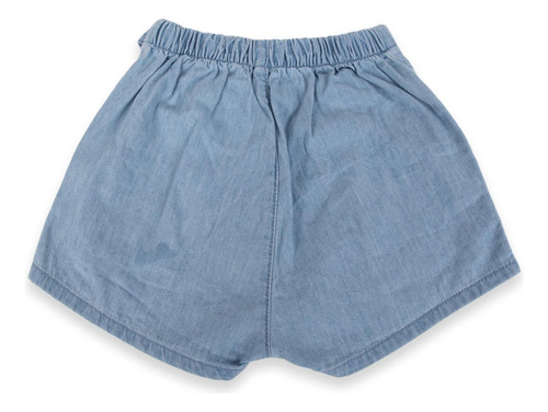 Short Bebé Niña Celeste Pillin (pva726-24cel)