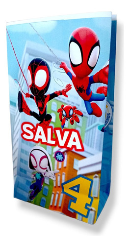 10 Bolsas Golosineras, Spidey Y Los Sorprendentes Amigos- K