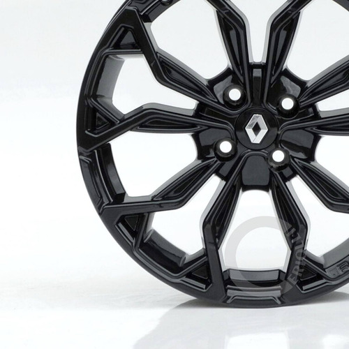 Roda Renault Sandero Aro 17 Rs 2020 M16 Unidade Cor Black