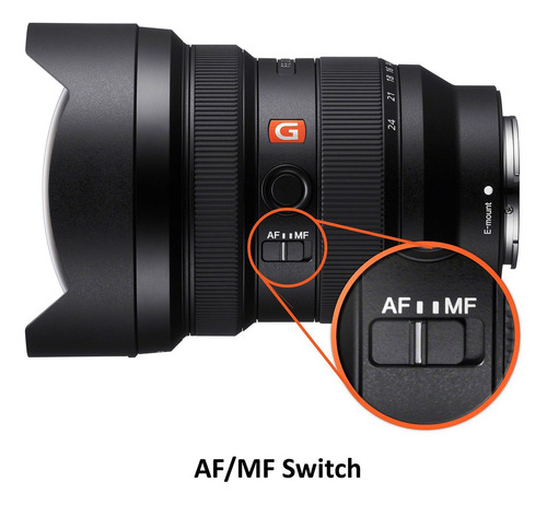 Objetiva Sony Full-frame 12-24mm F/2.8 Gm E-mount