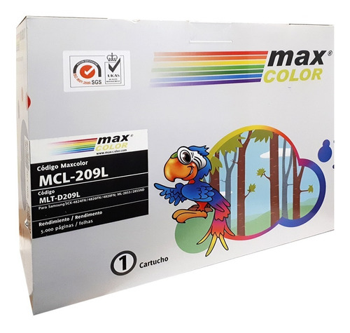 Toner Maxcolor Mcl-209l Compatible Samsung Febo