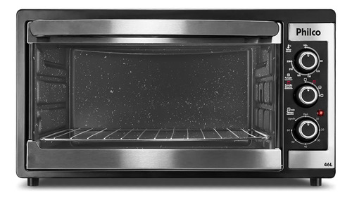 Forno Elétrico Philco Pfe48ipl Preto Auto Limpante 46l 127v Preto