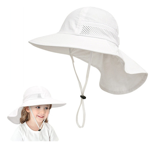 Sombreros De Verano For Niños, Protección Uv, Playa, Sol +