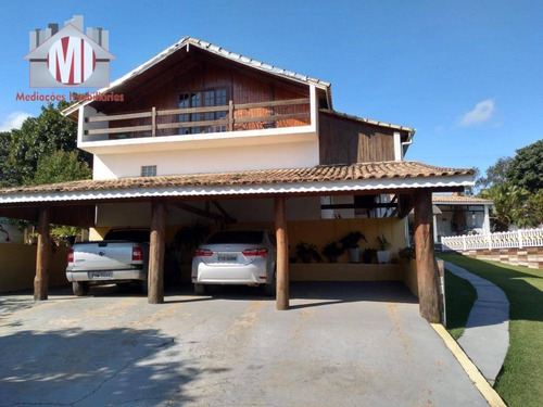 Imagem 1 de 30 de Chácara Maravilhosa Com 04 Dormitórios, Piscina, Espaço Gourmet, Mezanino E Linda Vista, À Venda, 1362 M² Por R$ 699.000 - Zona Rural - Pinhalzinho/sp - Ch0594