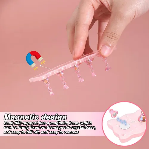 2 Juego De Soporte Para Uñas Para Pintar Uñas, Soporte Para