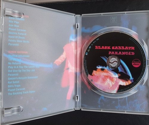 2 Dvds Rock Novos: Black Sabbath Paranoid E The Wall O Filme