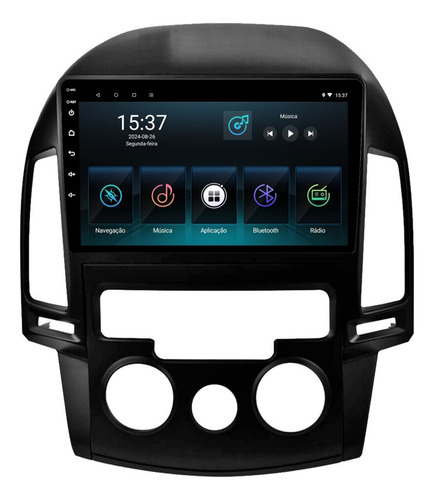 Central Multimídia I30 Ar Analógico 2009/2012 Carplay Tela 9