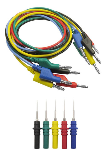 Sondas De Aguja De 4 Mm Para Cable De Conector Banana