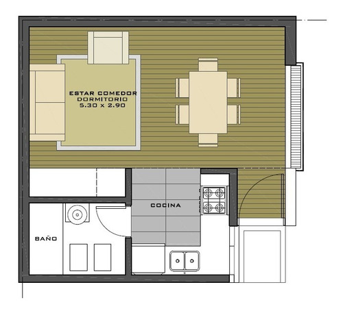 Imagen 1 de 9 de Gascón 450, Banfield - 2 Unidades Monoambiente Con Renta - Venta Urgente - Oportunidad