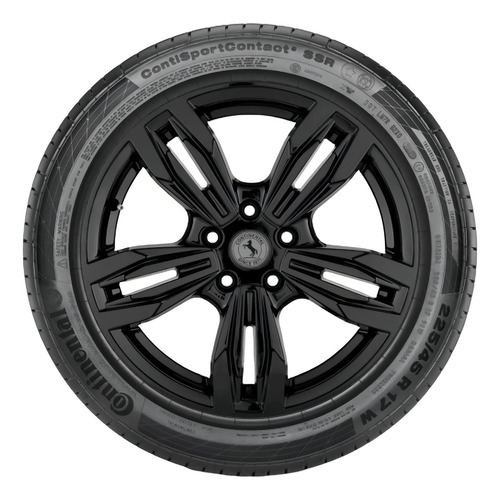 Kit de 2 pneus Continental Contisportcontact 5 ContiSportContact 5 P 225/40R19 Run Flat 89Y Y