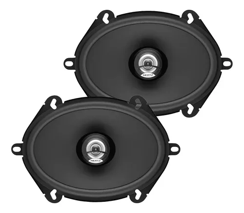 Kit Caixa Coaxial 2 Vias 5x7 Bidirecional Hertz Dcx 570.3