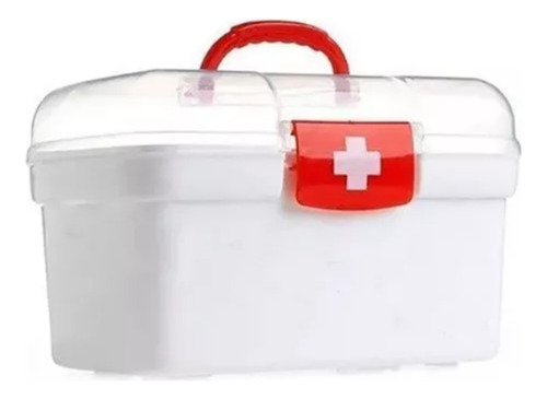 Caja Botiquín Contenedor Auxilio Médico Seguridad Remedio