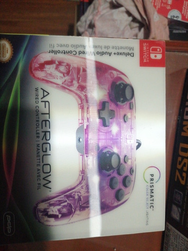 Deluxe Audio Wired Controller Afterglow Nintendo