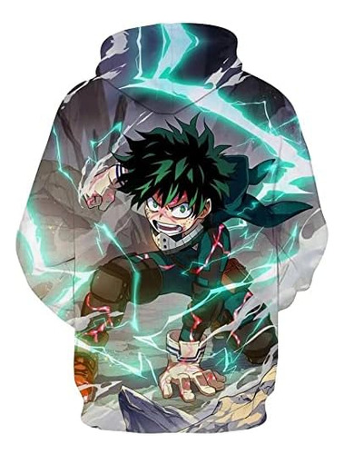 Chloblom Deku Cosplay Disfraz Anime Sudadera Con Capucha Imp