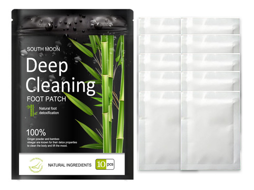 Parche Limpiador De Pies A Base Plantas Desintoxicar 10 Unid