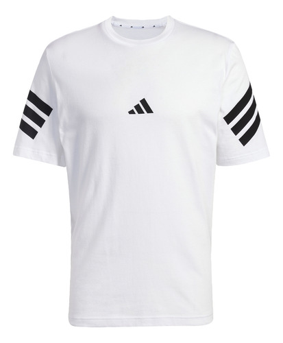 Playera adidas Casual Future Icons Hombre Blanco Jd4880