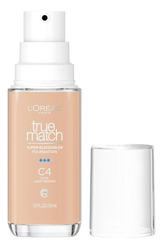 Base de maquillaje L'Oréal True Match tono c4 - cool light medium - 30mL