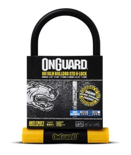 Candado Onguard 8010 Bulldog Std U-lock