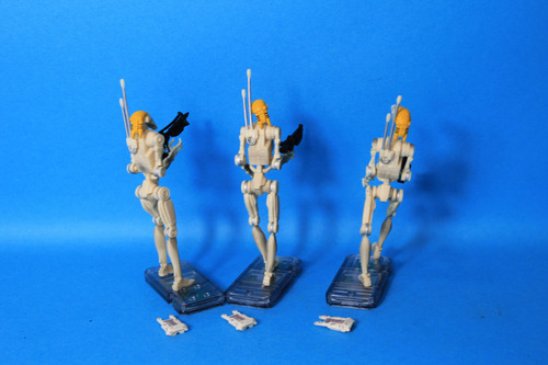 Battle Droid Set 3 Figuras Star Wars (Usado)