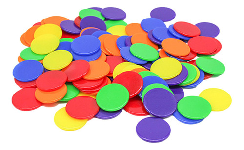 6 X 100pcs Math Counters For Kids Assorted Color For