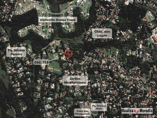 Imagem 3 de 9 de Terreno No Miolo Da Granja Viana - Te0407