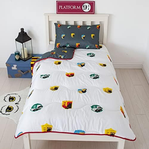 Juego De Cama Individual Para Niños De Harry Potter, Multico