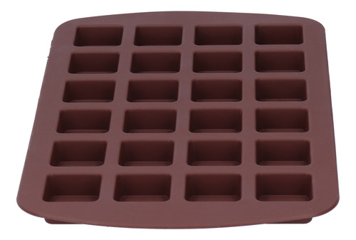 Molde Suave De Silicona Para Chocolate, Caramelo, 24 Rejilla