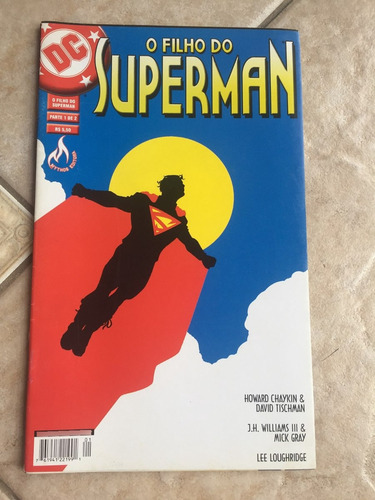Mini-série Hqs Dc O Filho Do Superman Volume 1 E 2 C825 (Usado)
